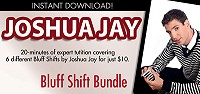 Bluff Shift Bundle by Joshua Jay and Vanishing, Inc. (MMSDL)