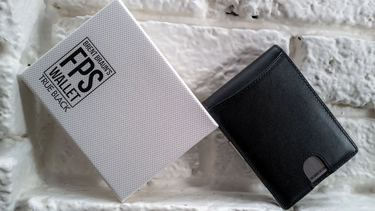 FPS Wallet True Black Leather by Brent Braun and Magic Firm