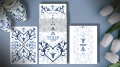 White Tulip Playing Cards by Dutch Card House Company